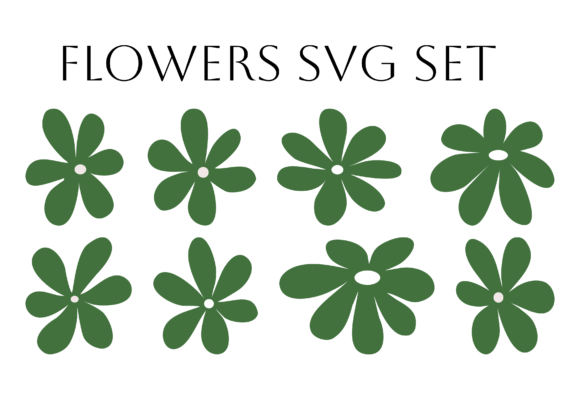 Flowers SVG: Graphics for Editorial and Website Use