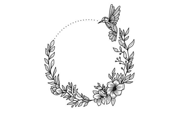 Hummingbirds and Flowers