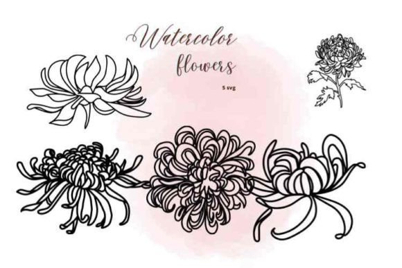 SVG Flowers for Graphics and Illustrations